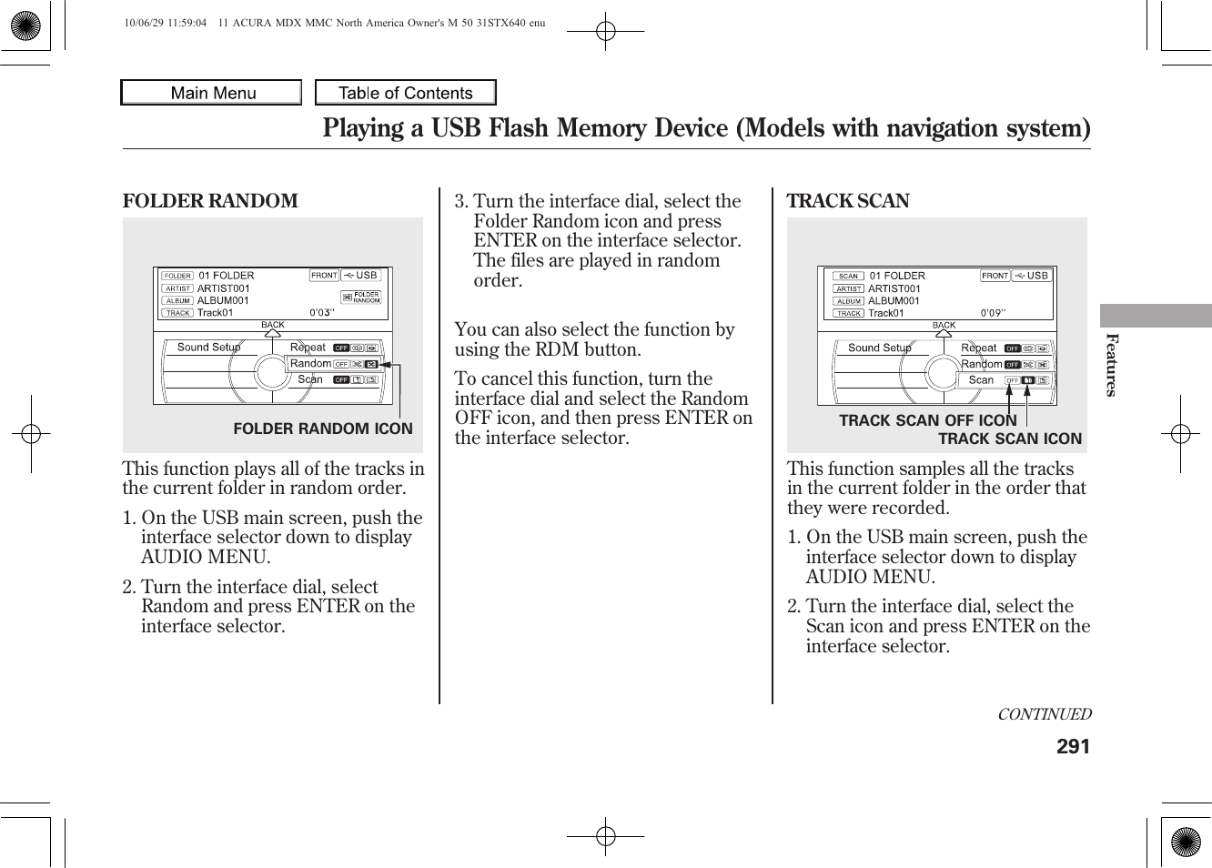 2011 mdx | Acura 2011 MDX User Manual | Page 295 / 607