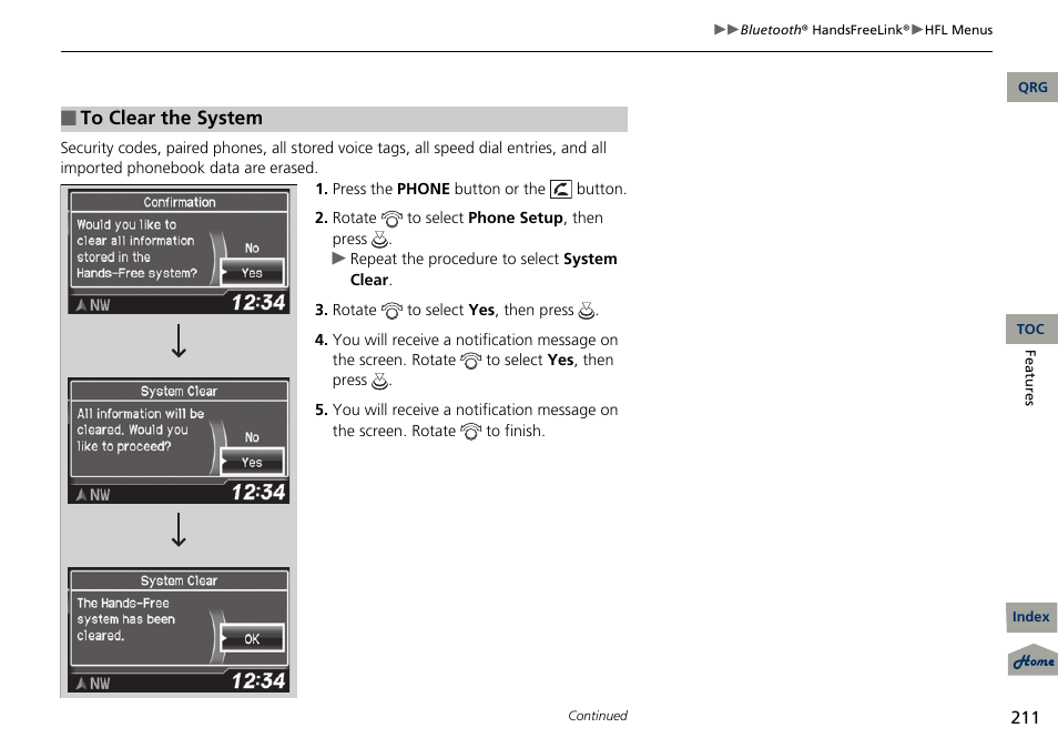 Acura 2013 RDX User Manual | Page 212 / 363