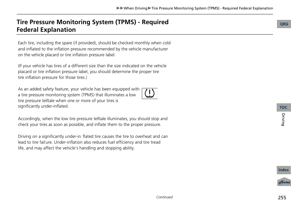 Acura 2013 RDX User Manual | Page 256 / 363