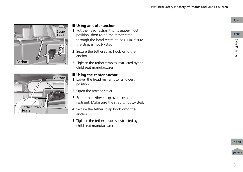 Acura 2013 RDX User Manual | Page 62 / 363