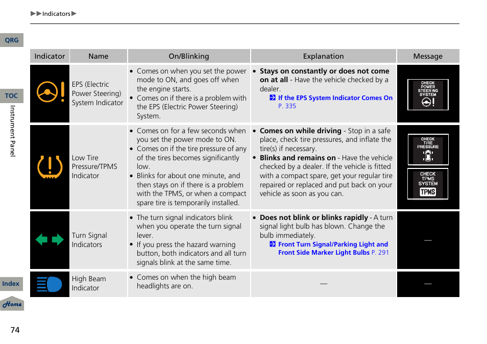 Acura 2013 RDX User Manual | Page 75 / 363