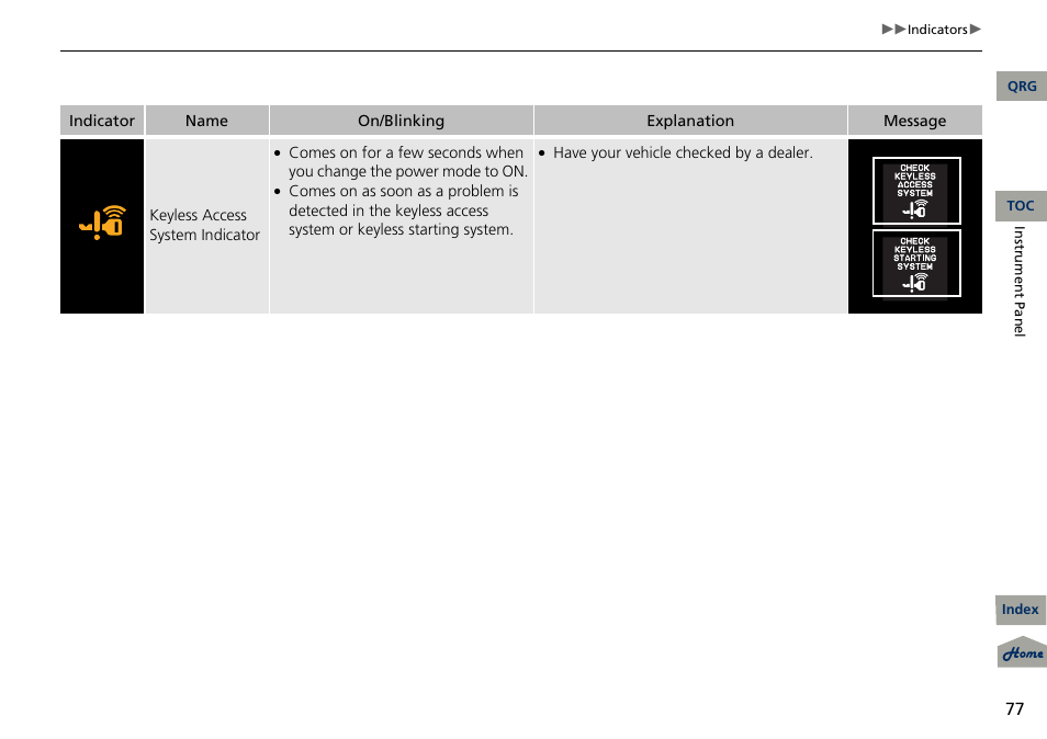 Acura 2013 RDX User Manual | Page 78 / 363