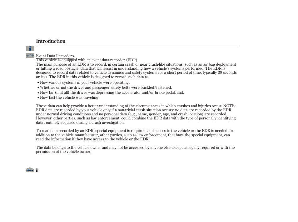 Introduction | Acura 2012 TL User Manual | Page 2 / 650