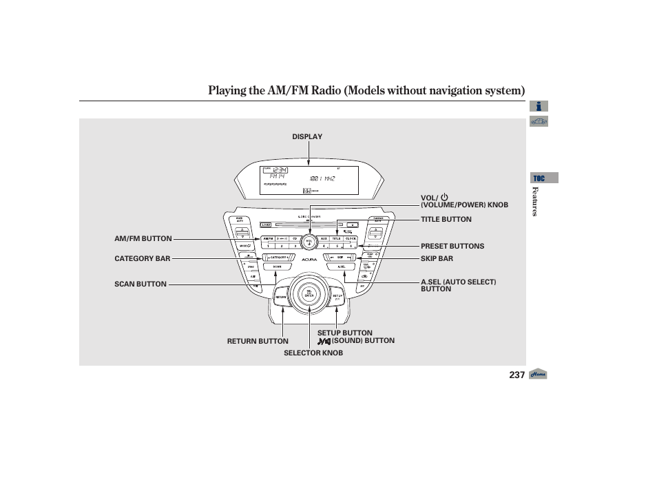 2012 tl | Acura 2012 TL User Manual | Page 241 / 650