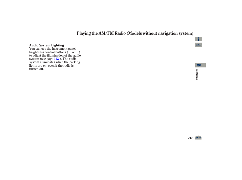 Acura 2012 TL User Manual | Page 249 / 650