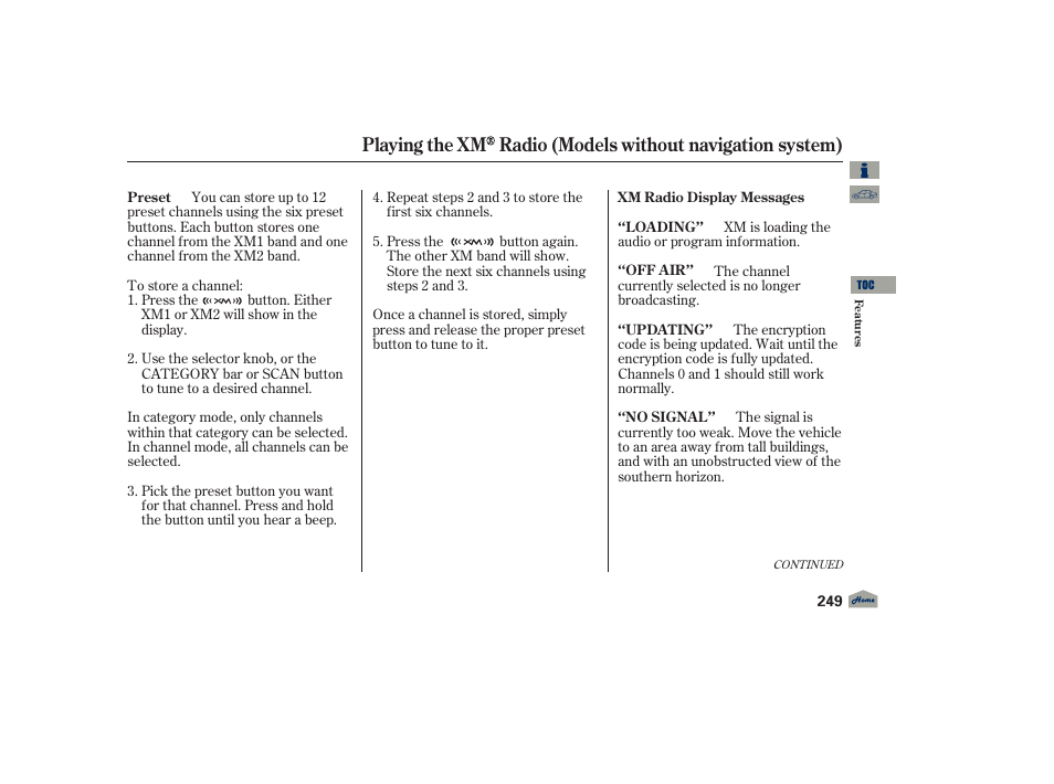 Acura 2012 TL User Manual | Page 253 / 650