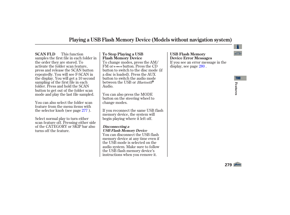 Acura 2012 TL User Manual | Page 283 / 650