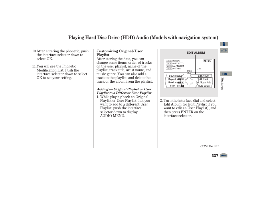 Acura 2012 TL User Manual | Page 341 / 650