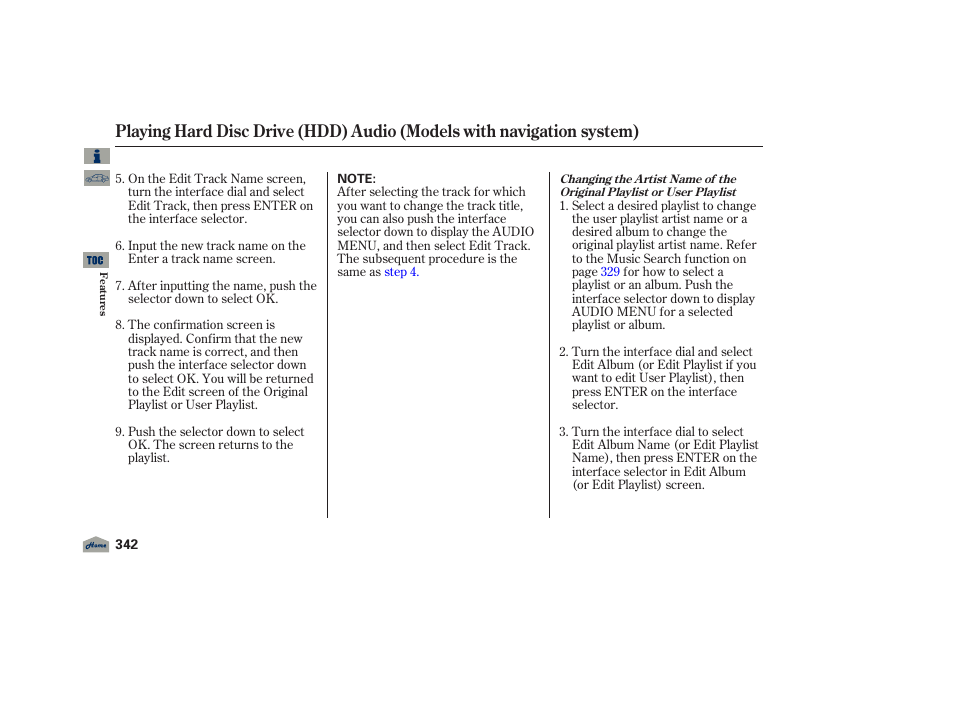 Acura 2012 TL User Manual | Page 346 / 650