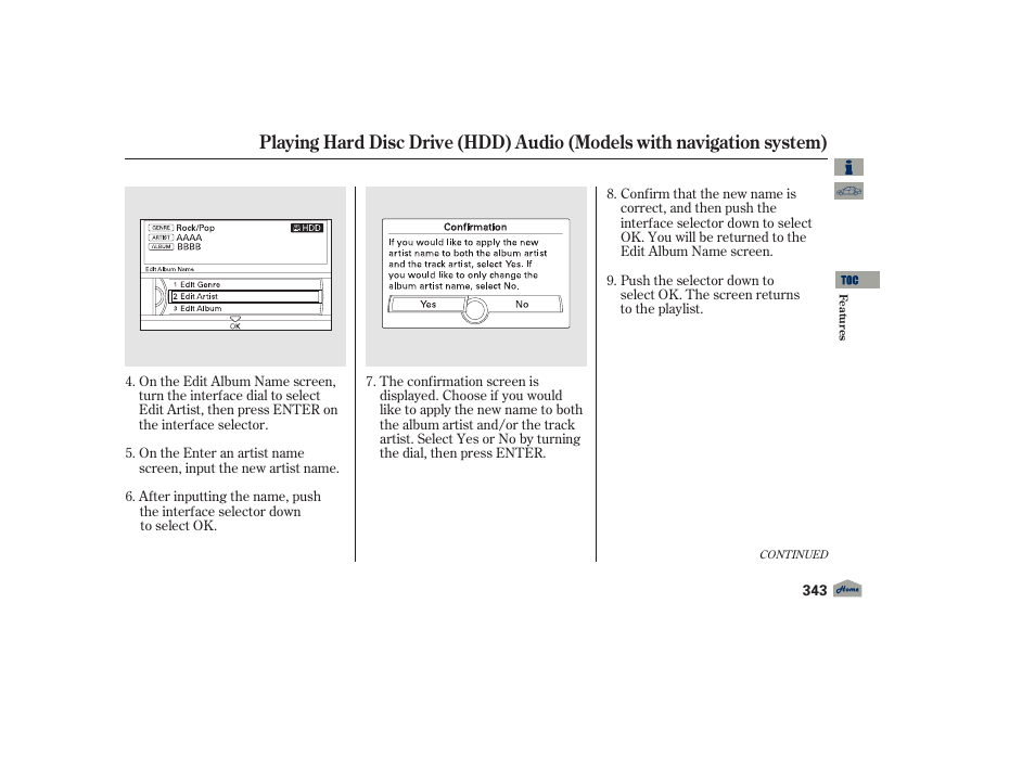 Acura 2012 TL User Manual | Page 347 / 650