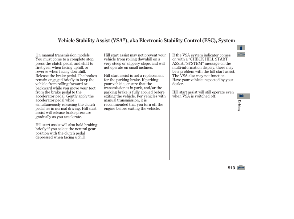 Acura 2012 TL User Manual | Page 517 / 650