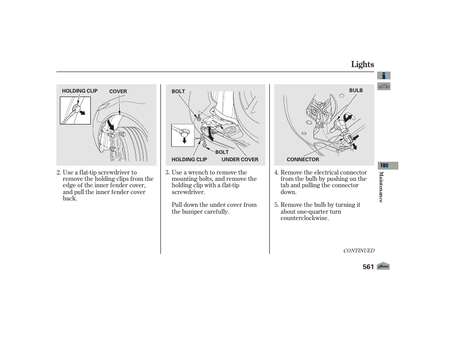 Lights, 2012 tl | Acura 2012 TL User Manual | Page 565 / 650