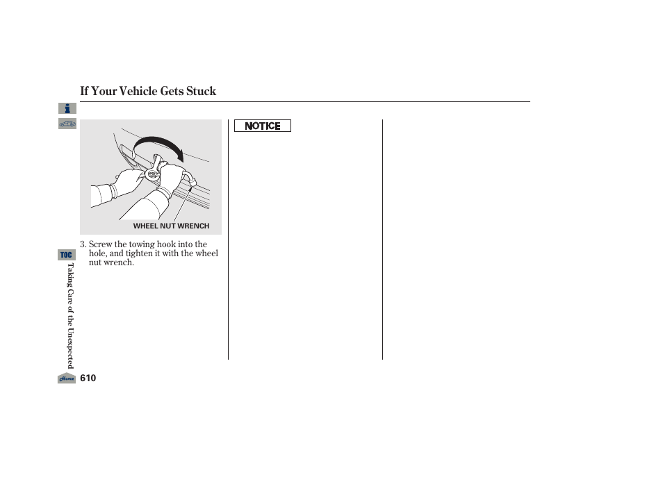 If your vehicle gets stuck, 2012 tl | Acura 2012 TL User Manual | Page 614 / 650