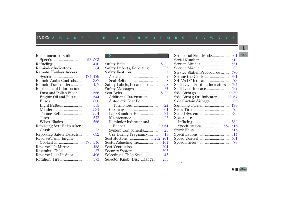 Acura 2012 TL User Manual | Page 645 / 650