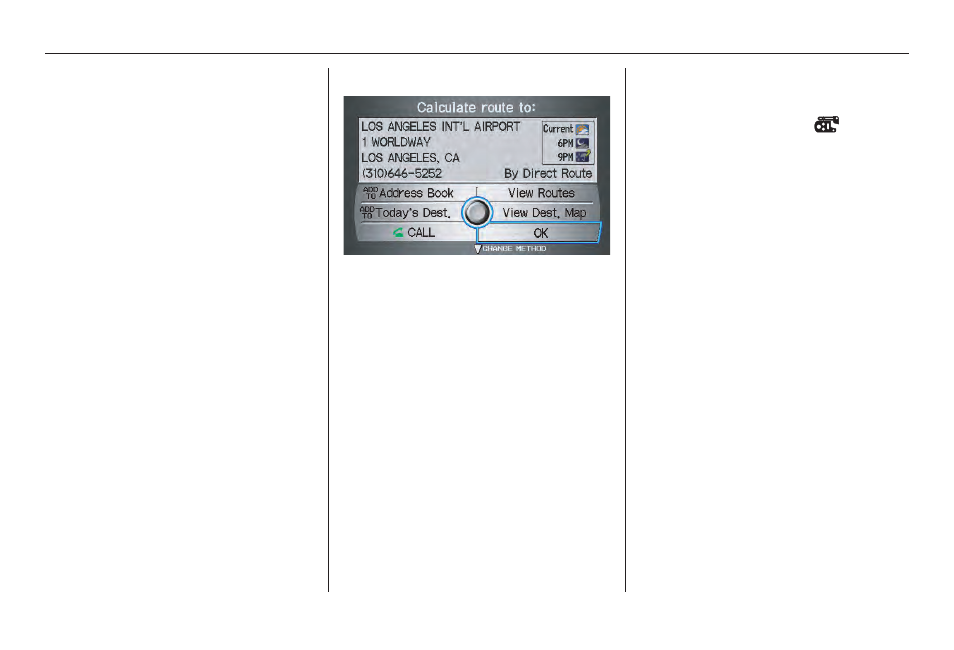 Driving to your destination, 2010 rl | Acura 2010 RL Navigation User Manual | Page 52 / 176