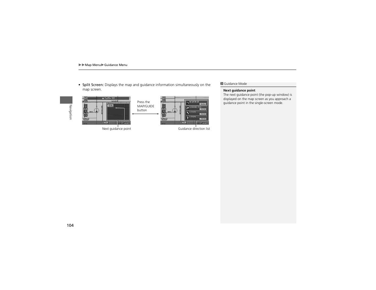 Acura 2012 ZDX Navigation User Manual | Page 106 / 251