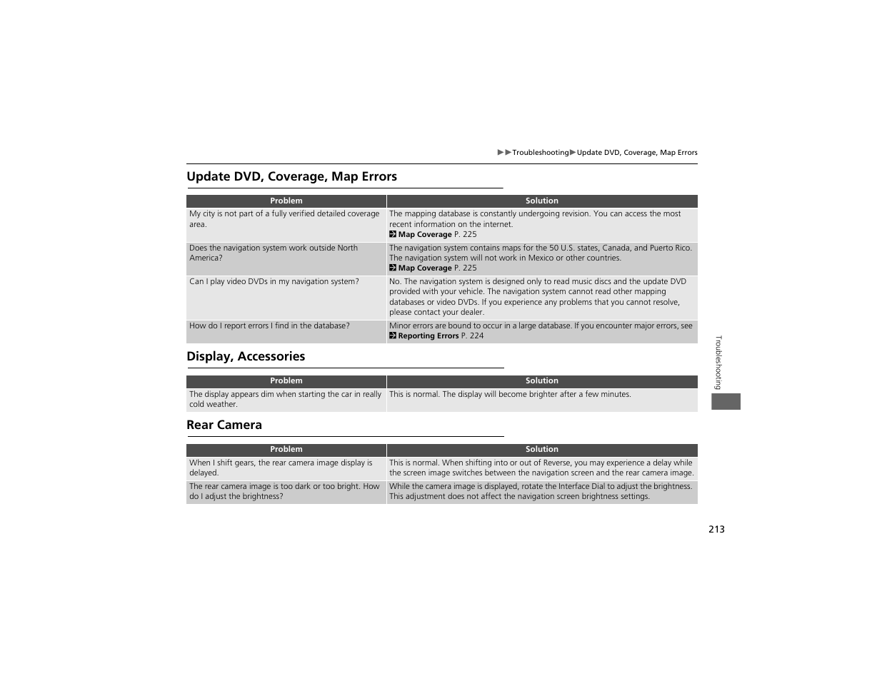 Acura 2012 ZDX Navigation User Manual | Page 215 / 251