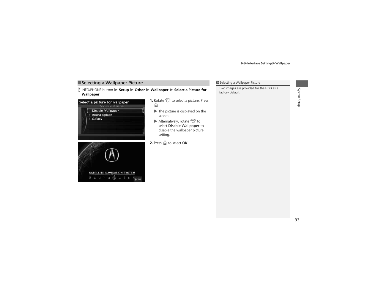 Acura 2012 ZDX Navigation User Manual | Page 35 / 251