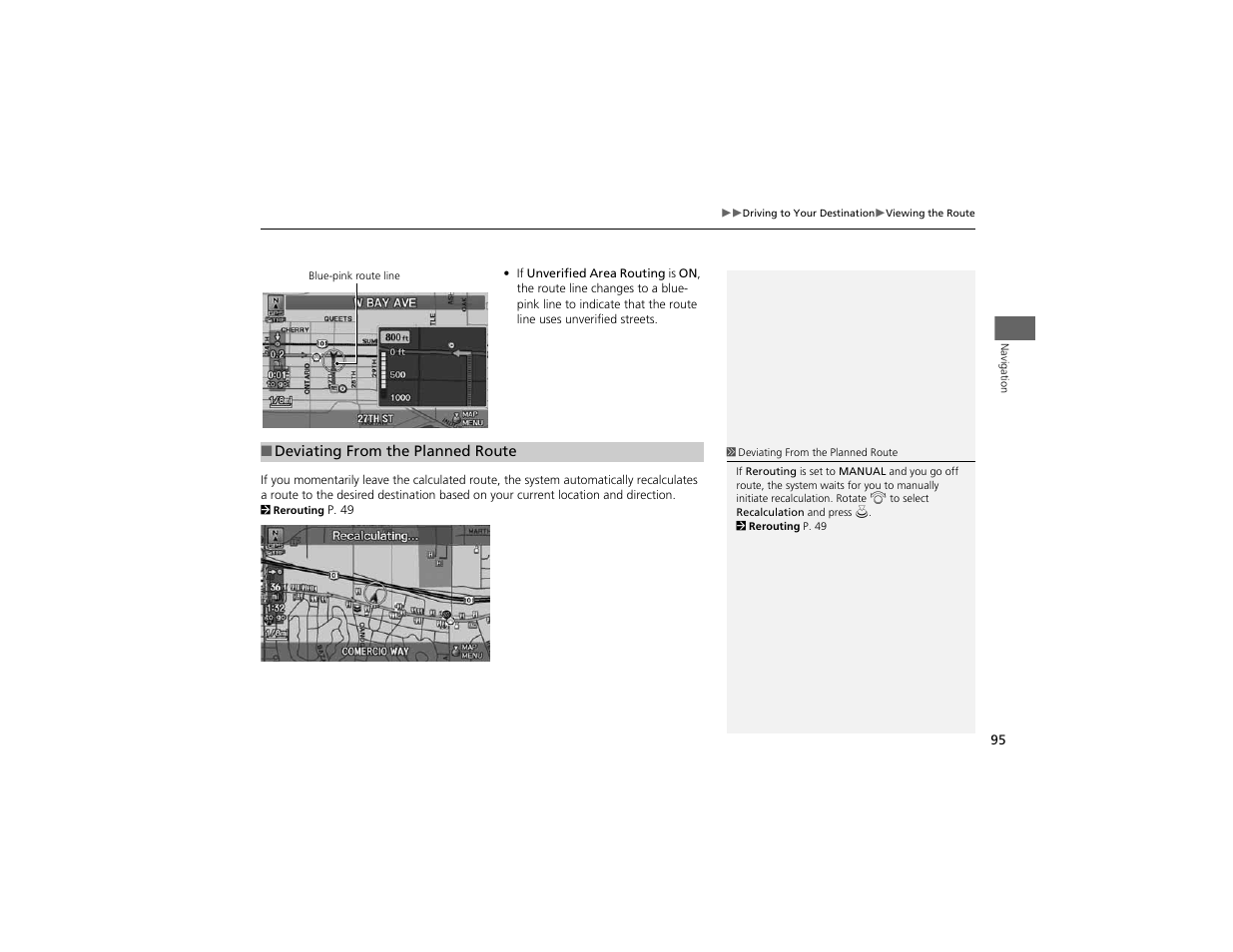 Acura 2012 ZDX Navigation User Manual | Page 97 / 251