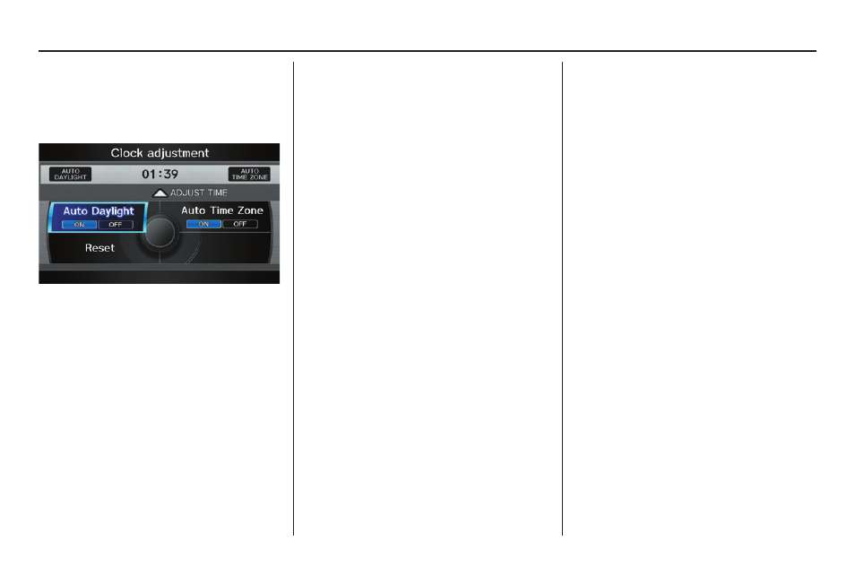 System setup | Acura 2012 TL Navigation User Manual | Page 117 / 184