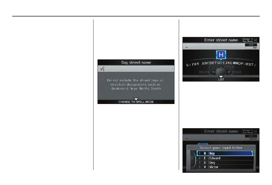 Entering a destination | Acura 2012 TL Navigation User Manual | Page 33 / 184