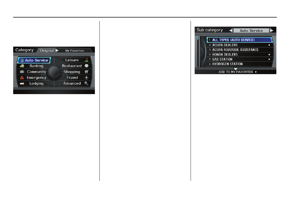 Entering a destination | Acura 2012 TL Navigation User Manual | Page 38 / 184