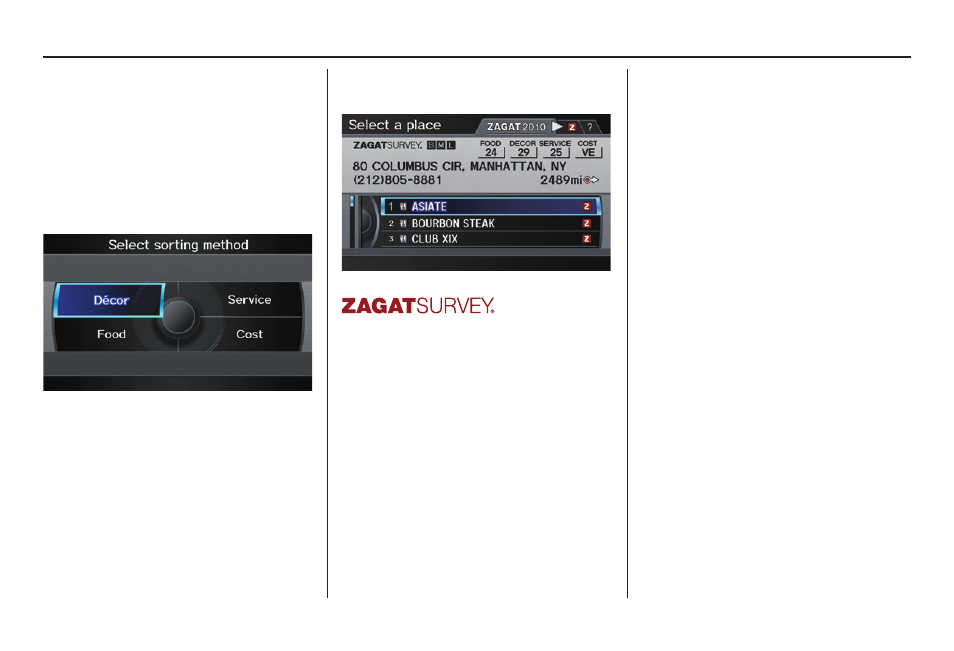 Entering a destination | Acura 2012 TL Navigation User Manual | Page 43 / 184