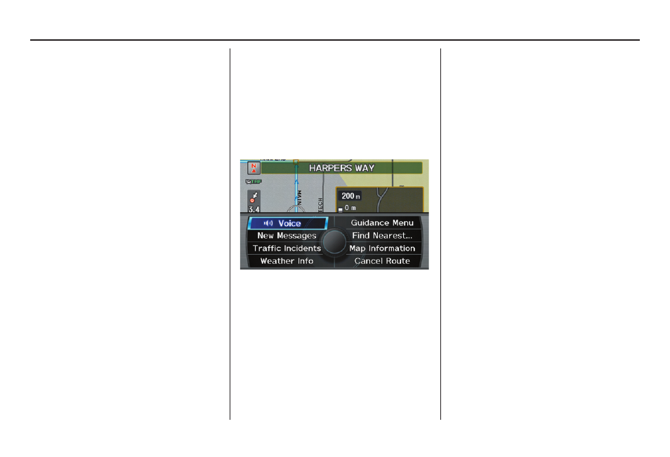 Driving to your destination | Acura 2012 TL Navigation User Manual | Page 60 / 184