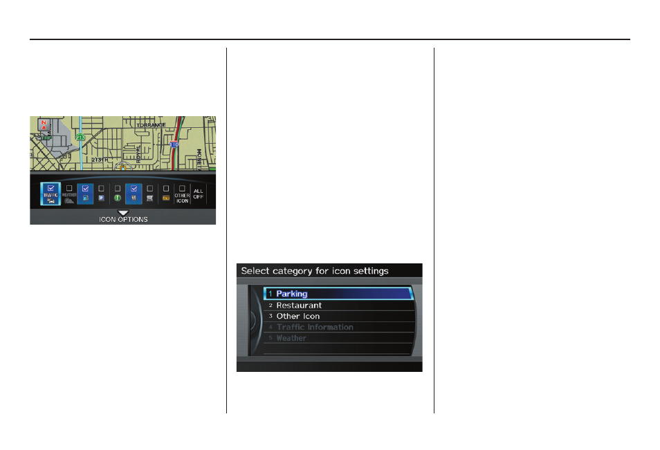 Driving to your destination | Acura 2012 TL Navigation User Manual | Page 64 / 184