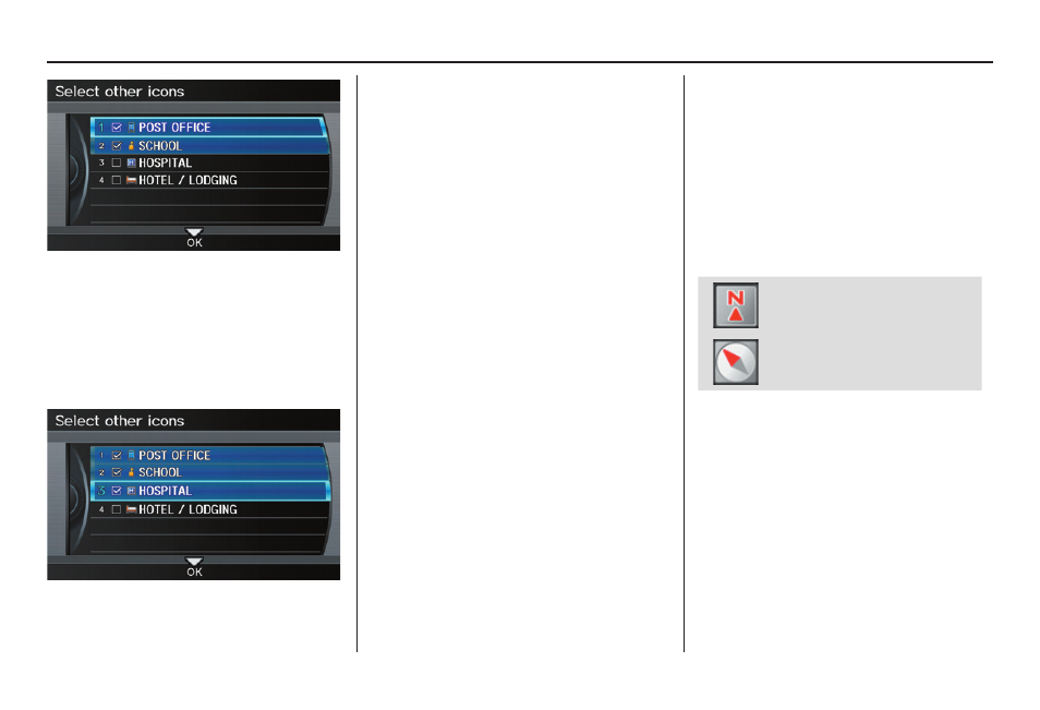 Driving to your destination | Acura 2012 TL Navigation User Manual | Page 65 / 184
