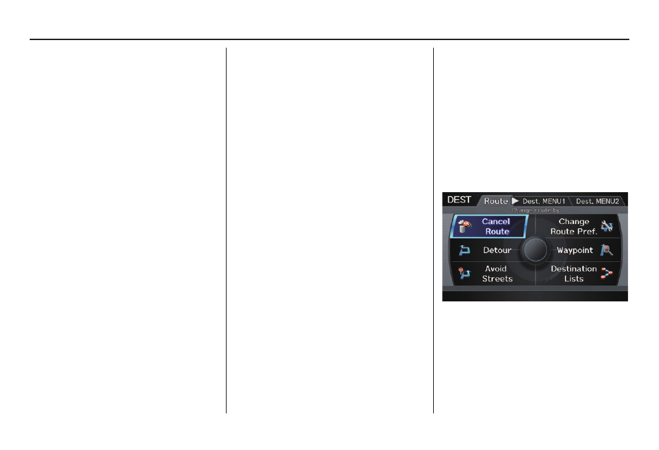 Driving to your destination | Acura 2012 TL Navigation User Manual | Page 77 / 184