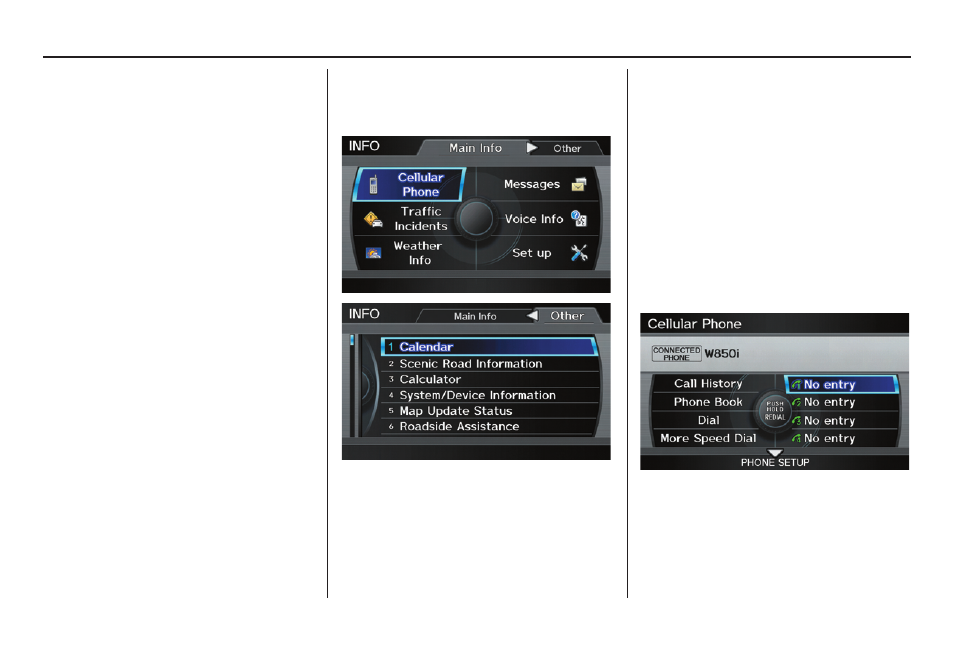 Information features | Acura 2012 TL Navigation User Manual | Page 84 / 184