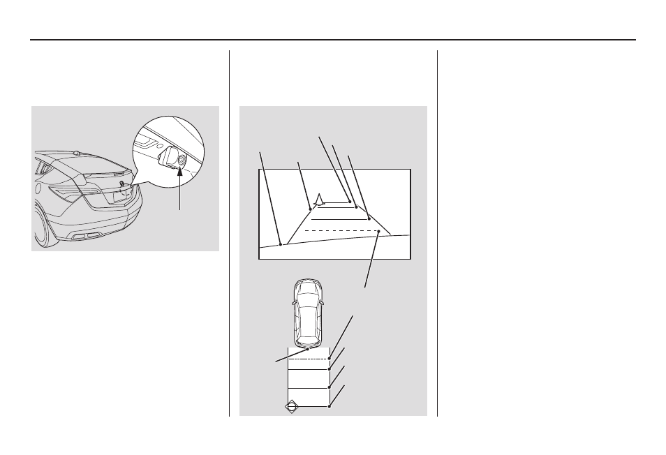 System setup, Multi-view rear camera | Acura 2011 ZDX Navigation User Manual | Page 126 / 182