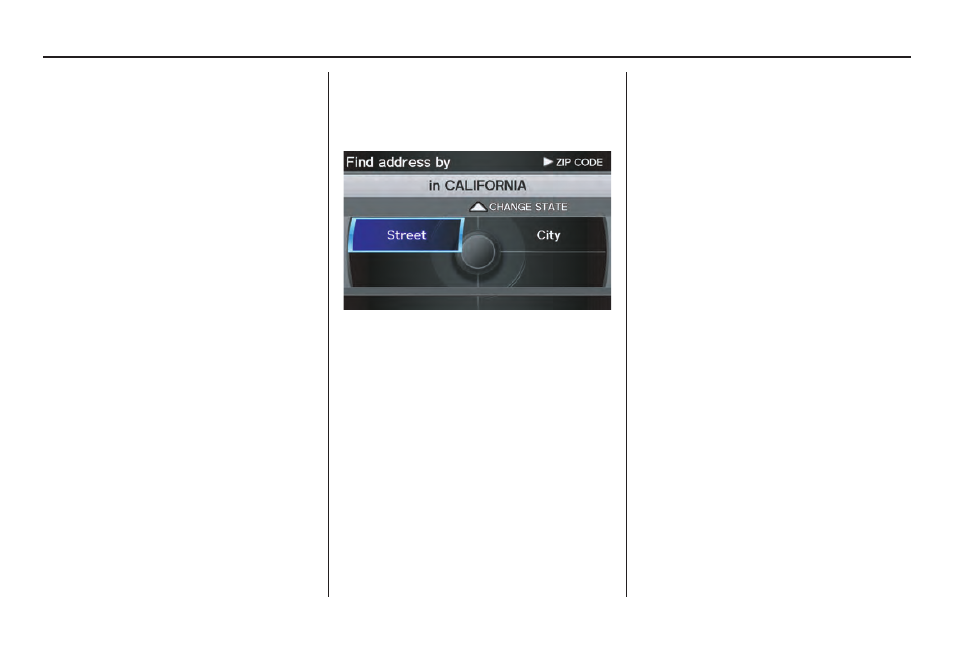 Entering a destination | Acura 2011 ZDX Navigation User Manual | Page 30 / 182
