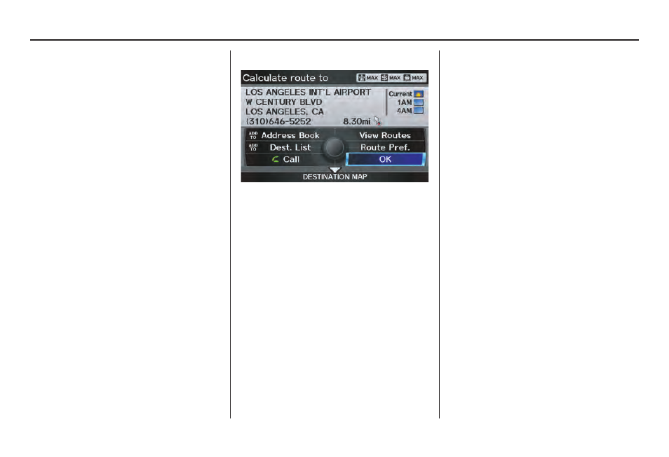 Driving to your destination | Acura 2011 ZDX Navigation User Manual | Page 53 / 182