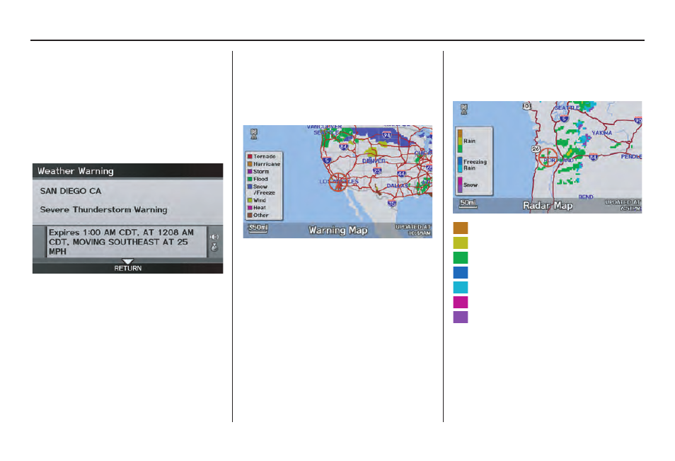 Information features | Acura 2011 ZDX Navigation User Manual | Page 85 / 182