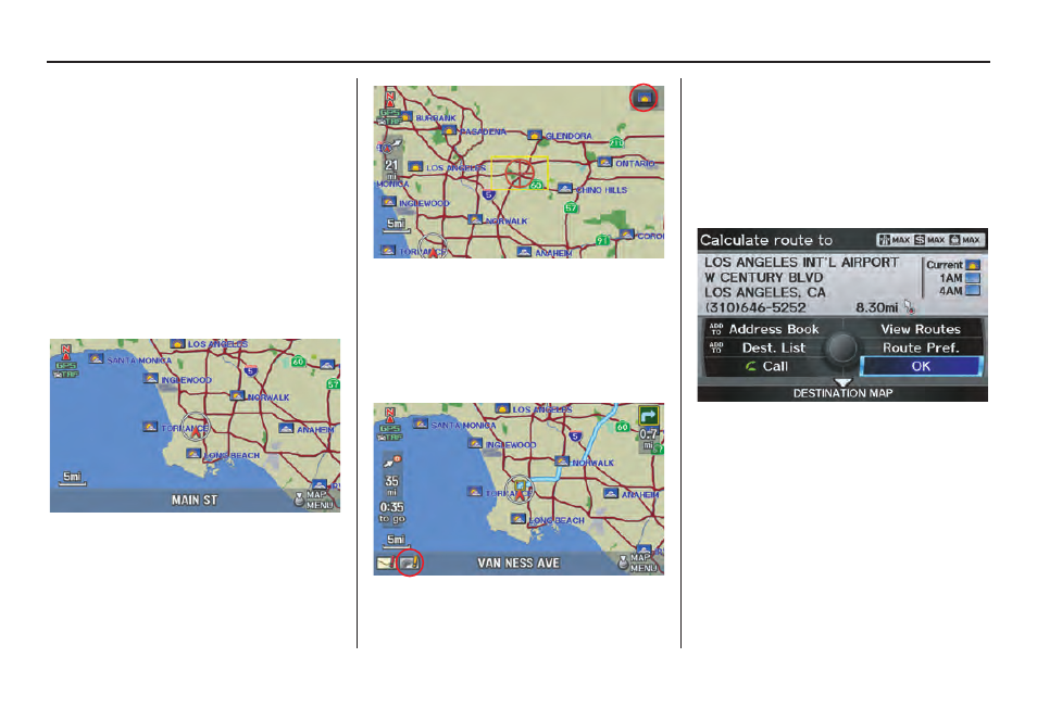 Information features | Acura 2011 ZDX Navigation User Manual | Page 86 / 182