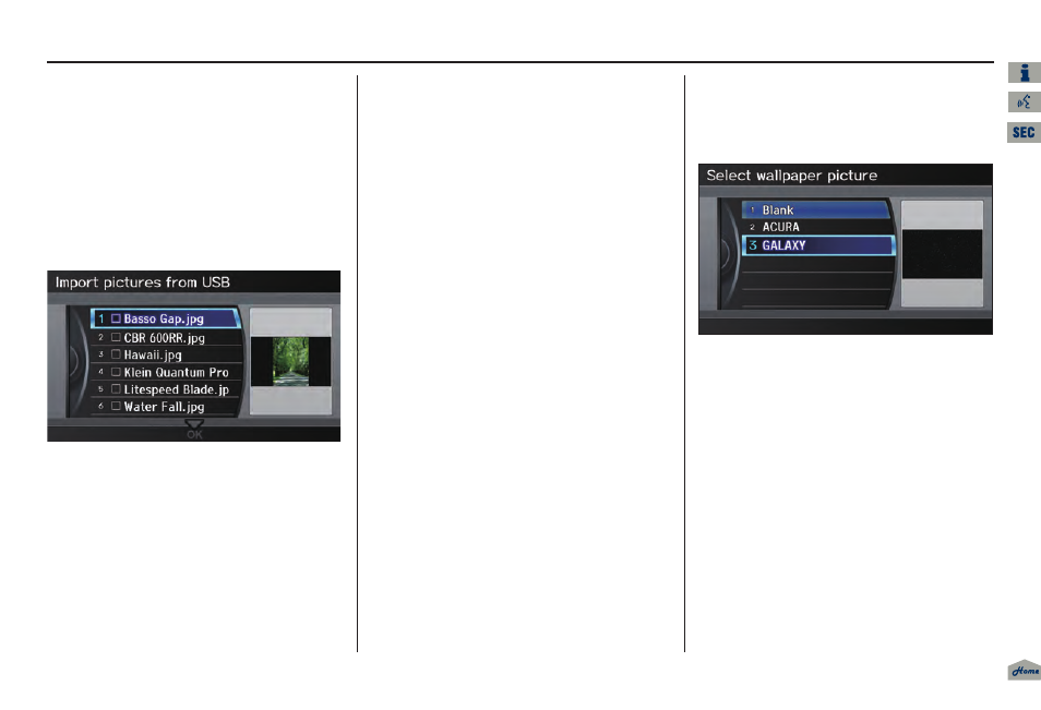 2013 tl, System setup | Acura 2013 TL Navigation User Manual | Page 121 / 183