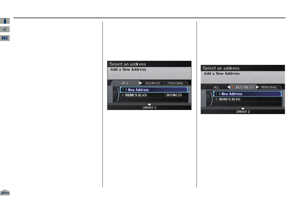 2013 tl, Entering a destination | Acura 2013 TL Navigation User Manual | Page 34 / 183