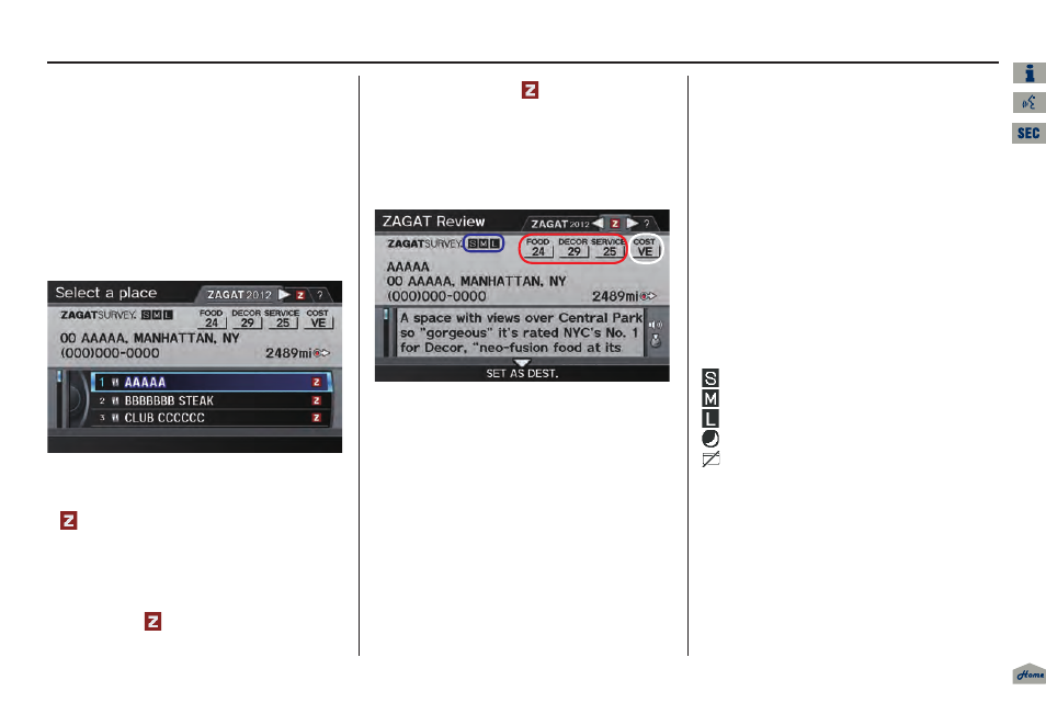 2013 tl, Entering a destination | Acura 2013 TL Navigation User Manual | Page 39 / 183