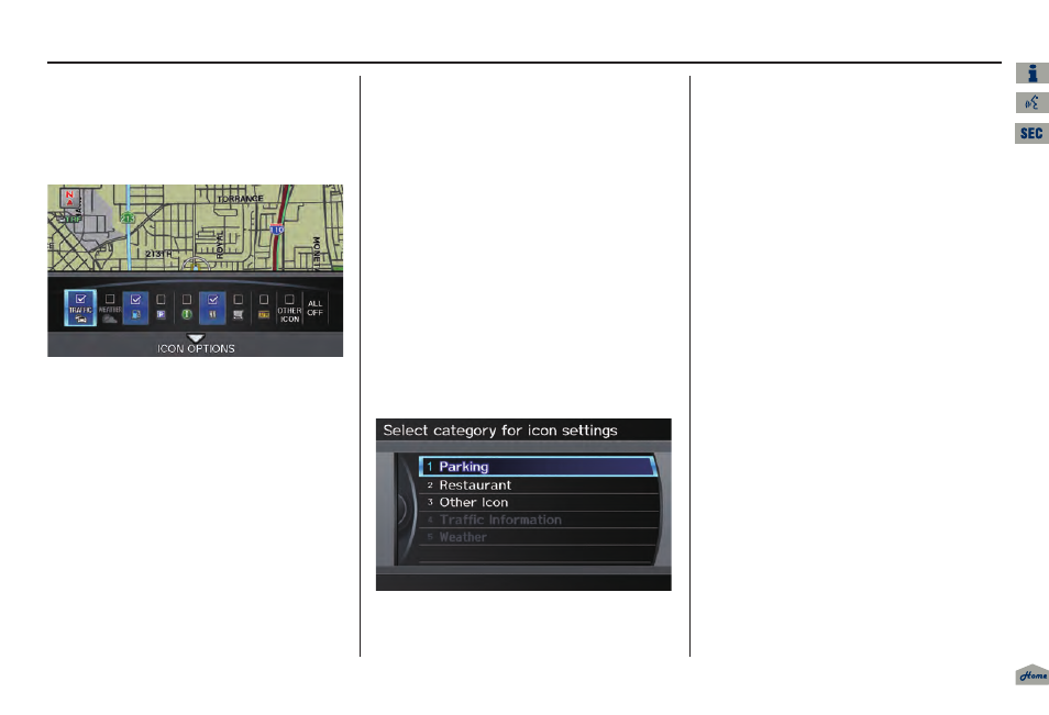2013 tl, Driving to your destination | Acura 2013 TL Navigation User Manual | Page 63 / 183
