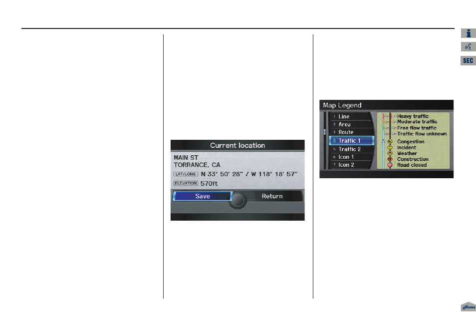 2013 tl, Driving to your destination | Acura 2013 TL Navigation User Manual | Page 65 / 183