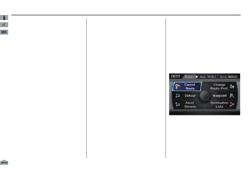 2013 tl, Driving to your destination | Acura 2013 TL Navigation User Manual | Page 76 / 183