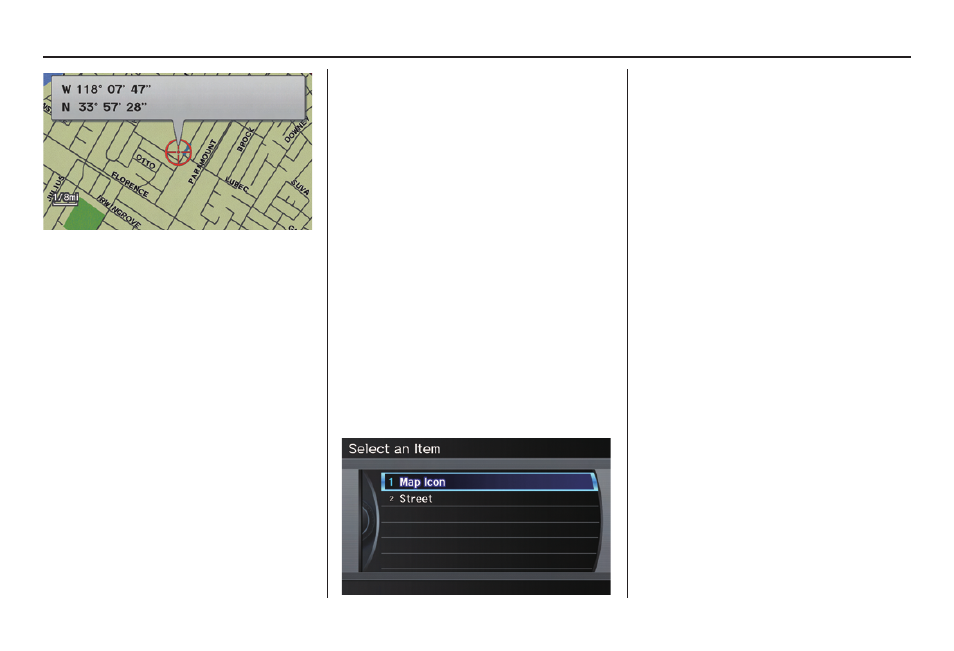 Entering a destination | Acura 2011 TL Navigation User Manual | Page 44 / 175