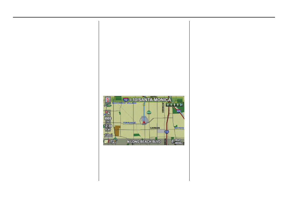 Driving to your destination | Acura 2011 TL Navigation User Manual | Page 79 / 175