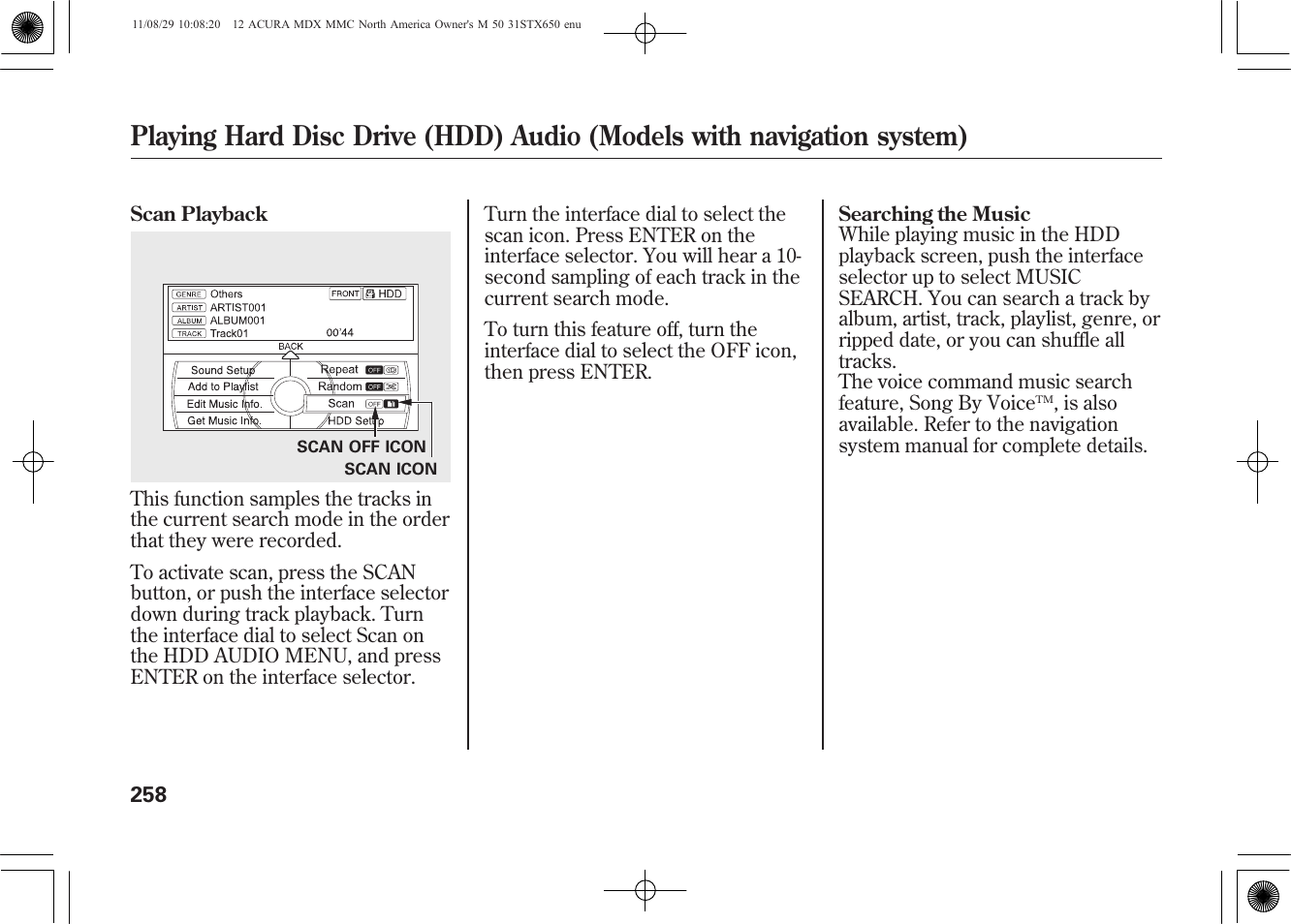 Acura 2012 MDX User Manual | Page 265 / 617