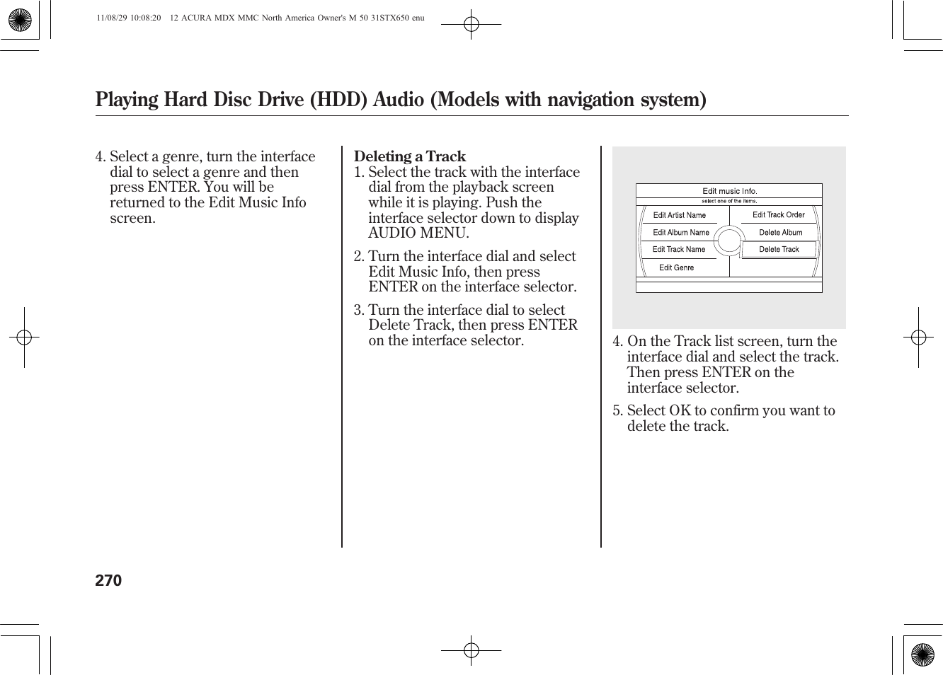 Acura 2012 MDX User Manual | Page 277 / 617