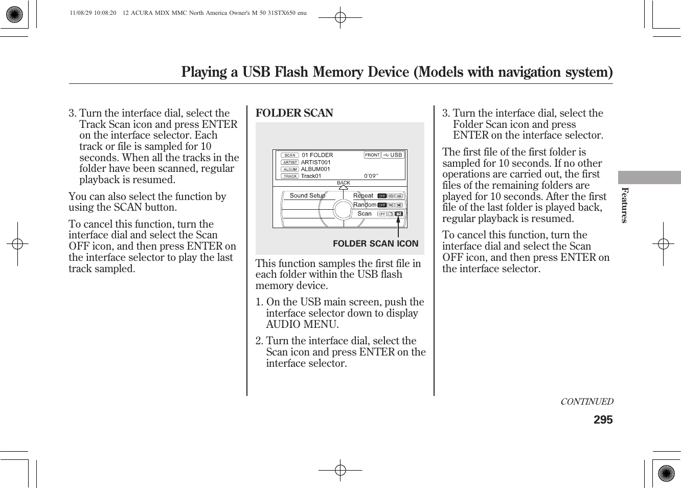 Acura 2012 MDX User Manual | Page 302 / 617