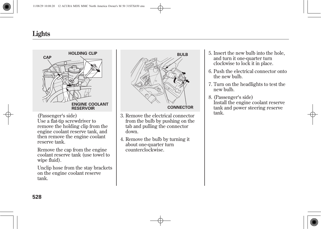 Lights | Acura 2012 MDX User Manual | Page 535 / 617