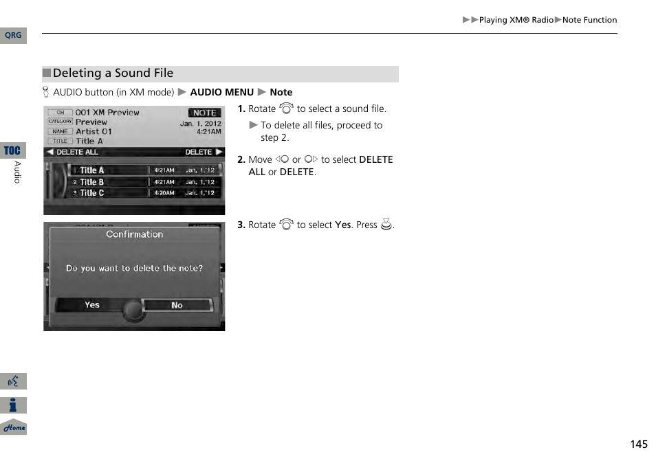 Acura 2014 RDX Navigation User Manual | Page 146 / 260